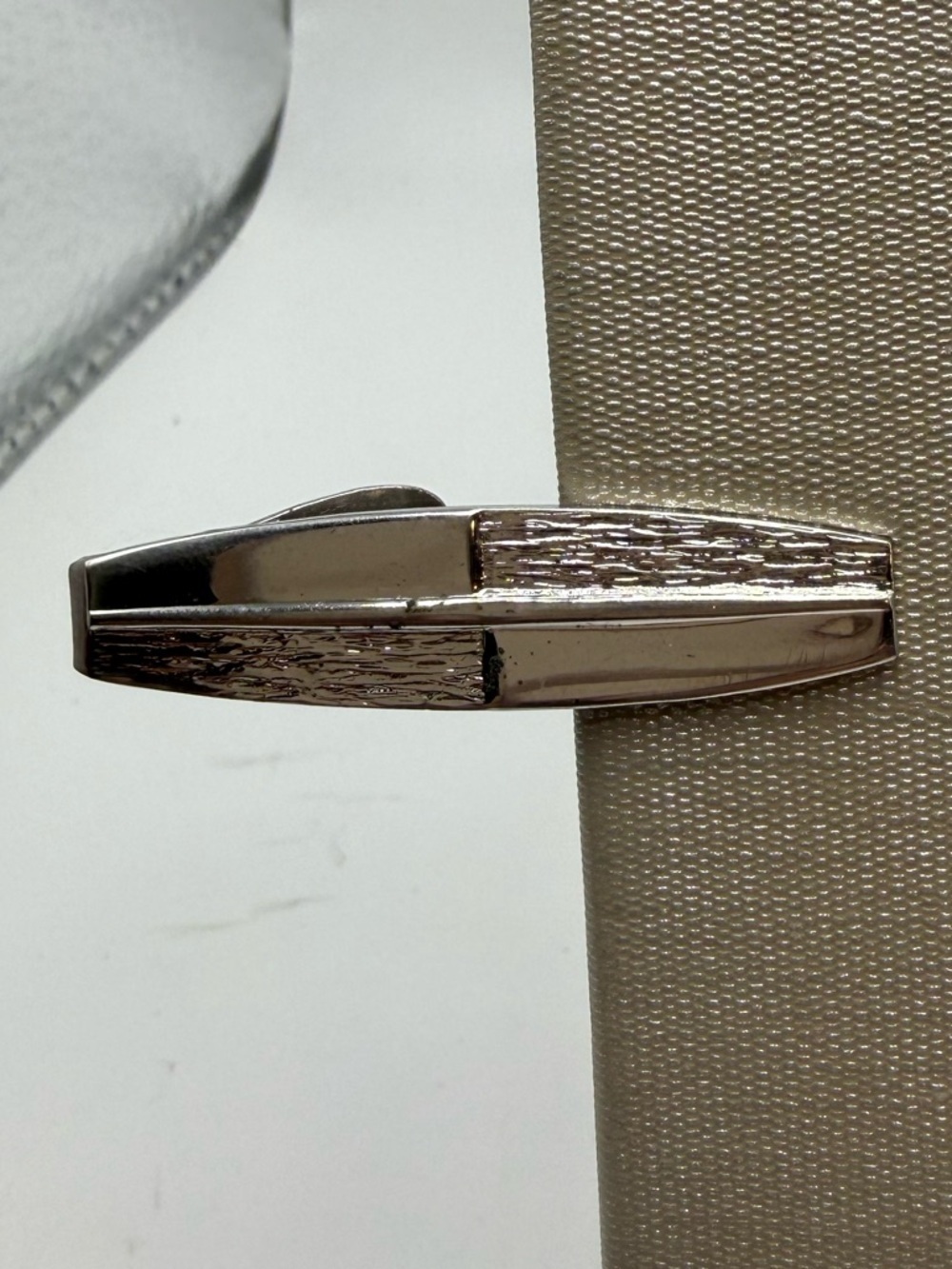 Hickok Silver Tone Tie Bar USA